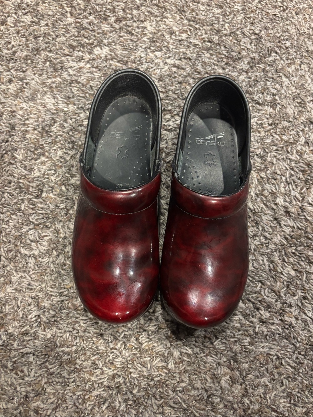Women’s Dansko Leather Clogs